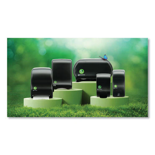 Ecological Green Tissue Dispenser, 16.75 X 5.25 X 12.25, Black - Image 3