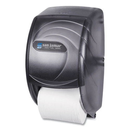 Duett Standard Bath Tissue Dispenser, Oceans, 7.5 X 7 X 12.75, Transparent Black Pearl - Image 3