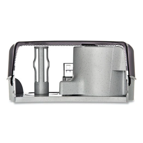 Versatwin Tissue Dispenser, Classic, 8 X 5.75 X 12.75, Transparent Black Pearl - Image 3