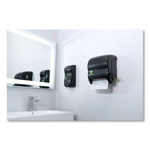 Ecologic Rely Manual Foam Soap And Sanitizer Dispenser, 900 Ml, 5,5 X 4,5 X 9.25, Black - Image 3