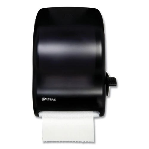 Lever Roll Towel Dispenser, Classic, 12.94 X 9.25 X 16.5, Transparent Black Pearl - Image 1