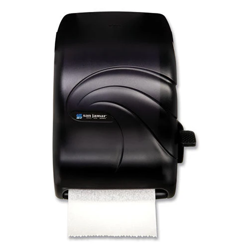 Lever Roll Towel Dispenser, Oceans, 12.94 X 9.25 X 16.5, Black Pearl - Image 1