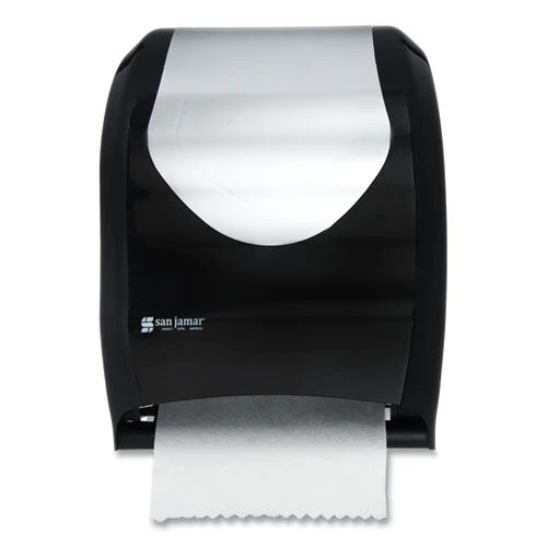 Tear-n-dry Touchless Roll Towel Dispenser, 16.75 X 10 X 12.5, Black/silver - Image 1