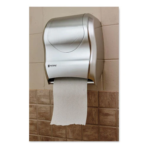 Tear-n-dry Touchless Roll Towel Dispenser, 16.75 X 10 X 12.5, Silver - Image 2