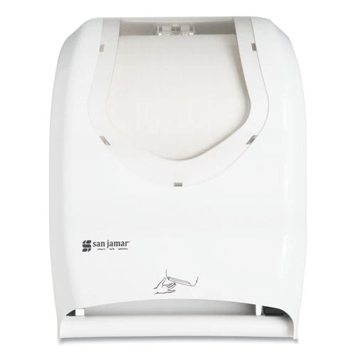 Smart System With Iq Sensor Towel Dispenser, 16.5 X 9.75 X 12, White/clear - Image 1