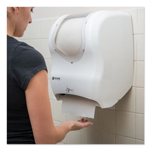 Smart System With Iq Sensor Towel Dispenser, 16.5 X 9.75 X 12, White/clear - Image 2