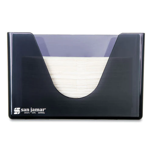 Countertop Folded Towel Dispenser, 11 X 4.38 X 7, Black Pearl - Image 1