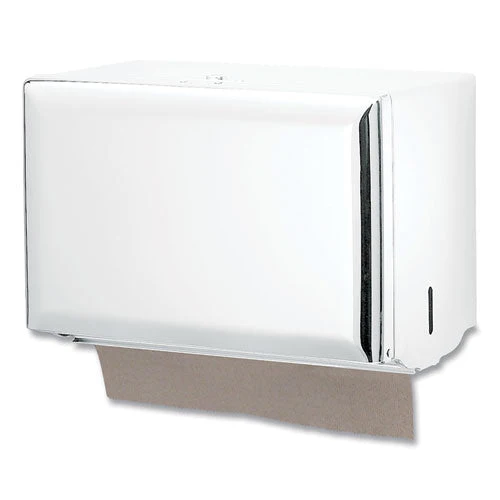 Singlefold Paper Towel Dispenser, 10.75 X 6 X 7.5, White - Image 3
