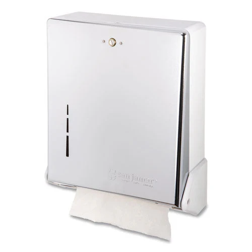 True Fold C-fold/multifold Paper Towel Dispenser, 11.63 X 5 X 14.5, Chrome - Image 3
