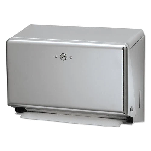 Mini C-fold/multifold Towel Dispenser, 11.13 X 3.88 X 7.88, Chrome - Image 1
