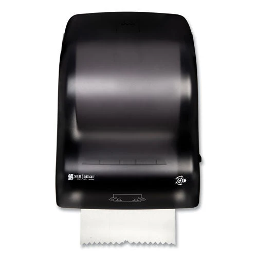 Simplicity Mechanical Roll Towel Dispenser, 15.25 X 13 X 10.25, Black - Image 1