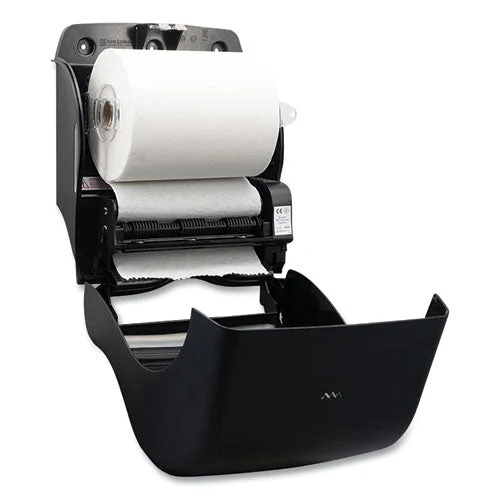 Ecological Mechanical Towel Dispenser, 9.1 X 14.4 X 11.8, Black - Image 2