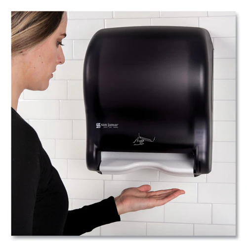 Smart Essence Electronic Roll Towel Dispenser, 11.88 X 9.1 X 14.4, Black - Image 3
