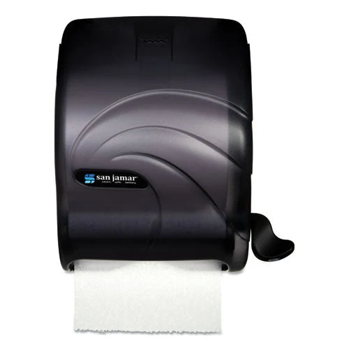 Element Lever Roll Towel Dispenser, Oceans, 12.5 X 8.5 X 12.75, Black Pearl - Image 1