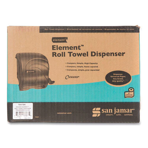 Element Lever Roll Towel Dispenser, Oceans, 12.5 X 8.5 X 12.75, Black Pearl - Image 2