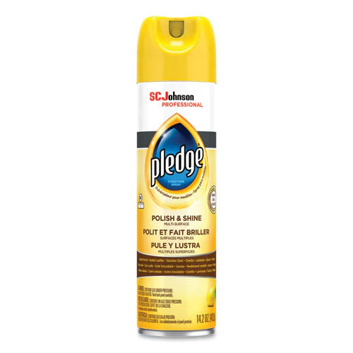 Furniture Polish, Lemon, 14.2 Oz Aerosol Spray - Image 1