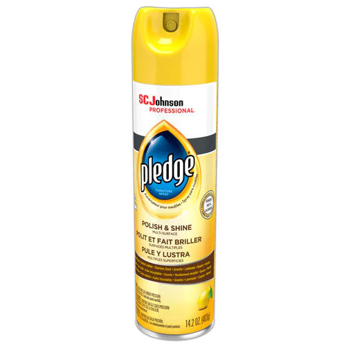 Furniture Polish, Lemon, 14.2 Oz Aerosol Spray - Image 2