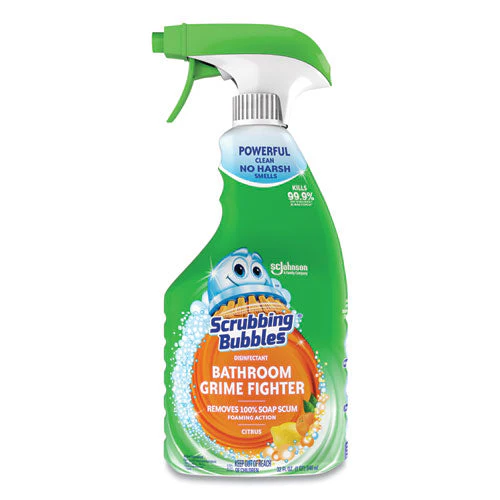 Multi Surface Bathroom Cleaner, Citrus Scent, 32 Oz Spray Bottle, 8/carton - Image 1