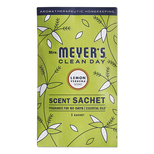 Clean Day Scent Sachets, Lemon Verbena, 0.05 Lbs Sachet, 18/carton - Image 1