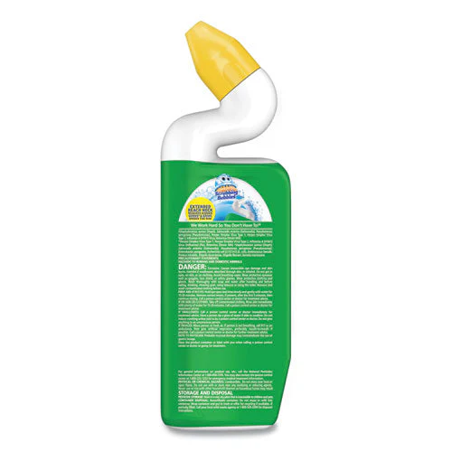 Power Stain Destroyer Toilet Bowl Disinfectant, Rainshower Scent, 24 Oz Bottle - Image 3