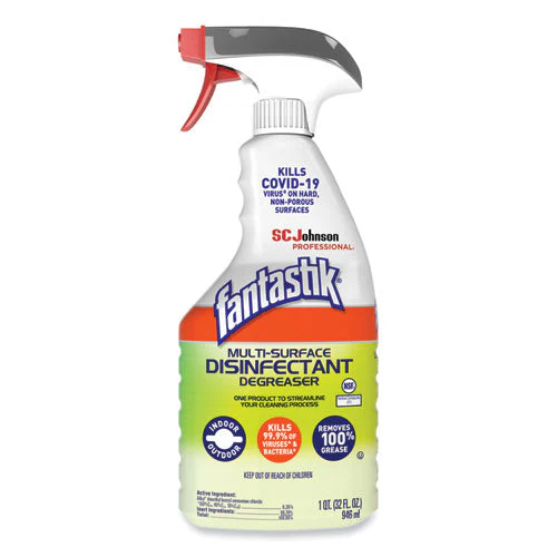 Multi-surface Disinfectant Degreaser, Herbal, 32 Oz Spray Bottle - Image 1