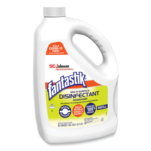 Multi-surface Disinfectant Degreaser, Pleasant Scent, 1 Gallon Bottle, 4/carton - Image 3