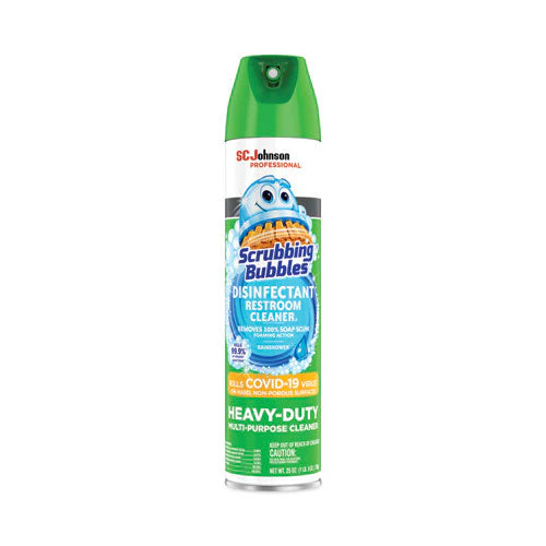 Disinfectant Restroom Cleaner Ii, Rain Shower Scent, 25 Oz Aerosol Spray, 12/carton - Image 3