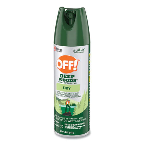 Deep Woods Dry Insect Repellent, 4 Oz Aerosol Spray, Neutral, 12/carton - Image 2