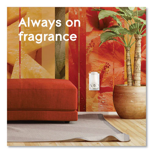 Plugin Scented Oil, Hawaiian Breeze, 0.67 Oz, 2 Warmers And 6 Refills/pack - Image 2