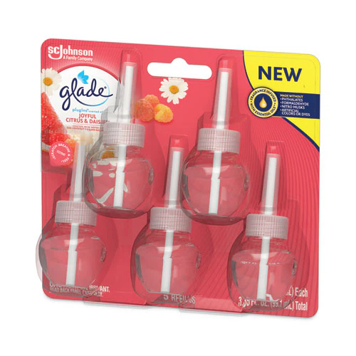 Plugins Scented Oil Refill, Joyful Citrus And Daisies, 0.67 Oz, 5/pack - Image 2