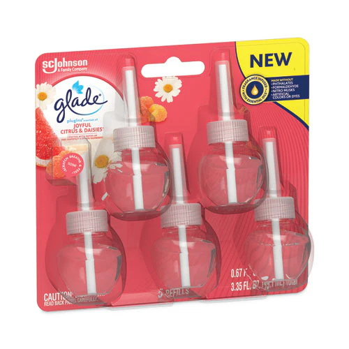 Plugins Scented Oil Refill, Joyful Citrus And Daisies, 0.67 Oz, 5/pack - Image 3
