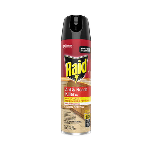 Fragrance Free Ant And Roach Killer, 17.5 Oz Aerosol Spray, 12/carton - Image 1