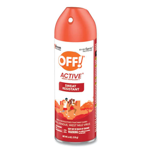 Active Insect Repellent, 6 Oz Aerosol Spray, 12/carton - Image 2