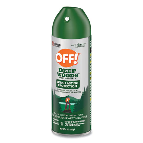 Deep Woods Insect Repellent, 6 Oz Aerosol Spray, 12/carton - Image 2