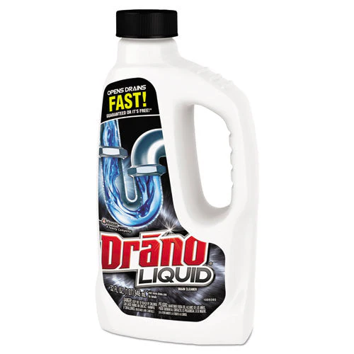 Liquid Drain Cleaner, 32 Oz Safety Cap Bottle, 12/carton - Image 2