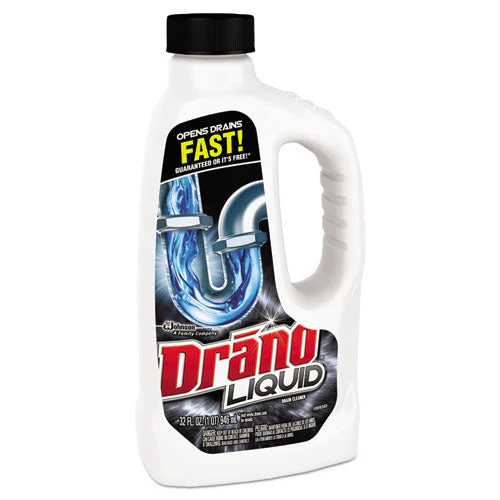 Liquid Drain Cleaner, 32 Oz Safety Cap Bottle, 12/carton - Image 3