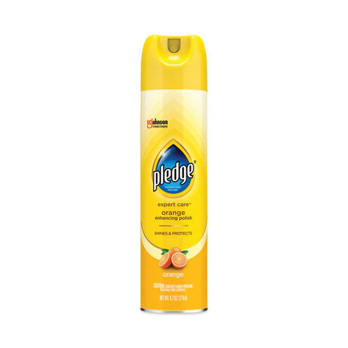 Furniture Polish, Orange Clean Scent, 9.7 Oz Aerosol Spray - Image 1