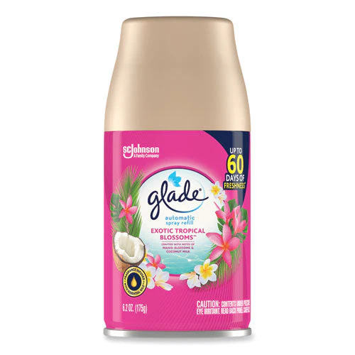 Automatic Air Freshener, Exotic Tropical Blossoms, 6.2 Oz, 4/carton - Image 1
