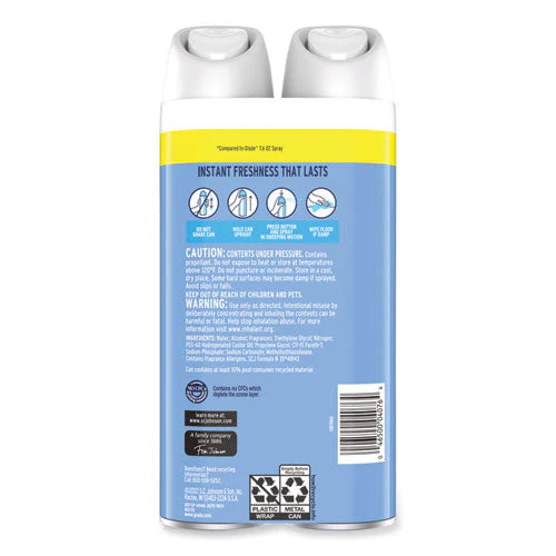 Air Freshener, Clean Linen Scent, 8.3 Oz, 2/pack, 3packs/carton - Image 2