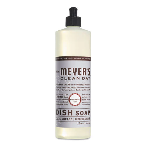 Dish Soap, Lavender Scent, 16 Oz Bottle - Image 1
