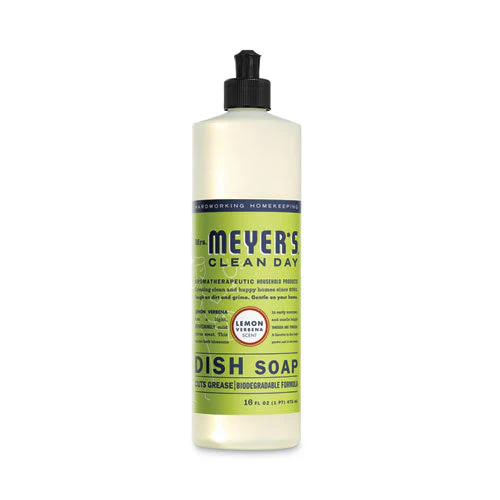 Dish Soap, Lemon Scent, 16 Oz, Bottle, 6/carton - Image 1