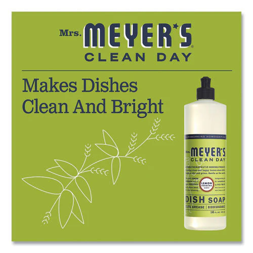 Dish Soap, Lemon Scent, 16 Oz, Bottle, 6/carton - Image 2