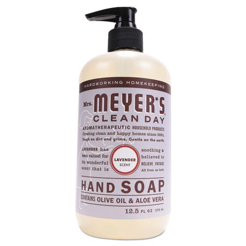Clean Day Liquid Hand Soap, Lavender, 12.5 Oz, 6/carton - Image 1
