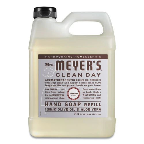 Clean Day Liquid Hand Soap, Lavender, 33 Oz, 6/carton - Image 1