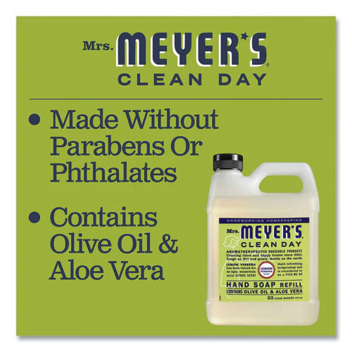 Clean Day Liquid Hand Soap, Lemon, 33 Oz, 6/carton - Image 2