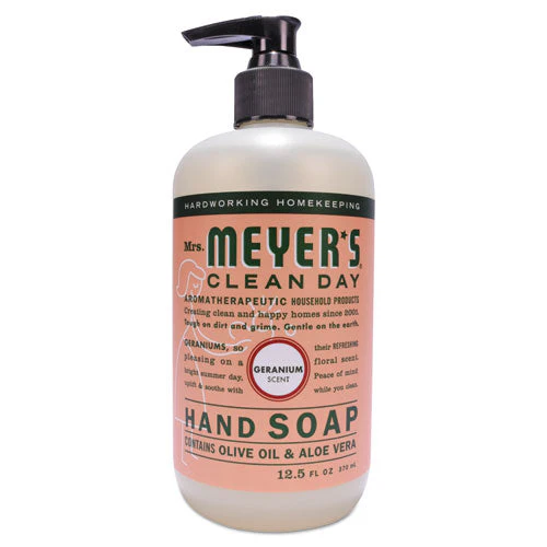 Clean Day Liquid Hand Soap, Geranium, 12.5 Oz - Image 1
