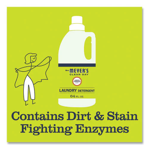 Liquid Laundry Detergent, Lemon Verbena Scent, 64 Oz Bottle - Image 3