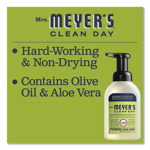 Foaming Hand Soap, Lemon Verbena, 10 Oz, 6/carton - Image 3