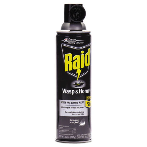 Wasp And Hornet Killer, 14 Oz Aerosol Spray, 12/carton - Image 2