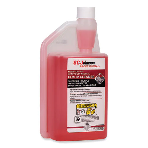 Heavy Duty Neutral Floor Cleaner, Fresh Scent, 32 Oz Squeeze And Pour Bottle, 6/carton - Image 3